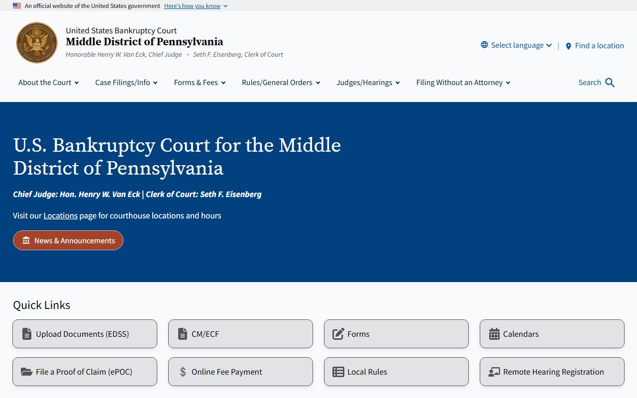 Wayne County Court of Common Pleas case flow compared with federal bankruptcy court records